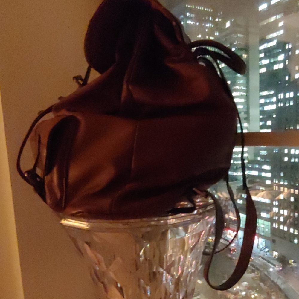 Large Leather Backpack - image 3